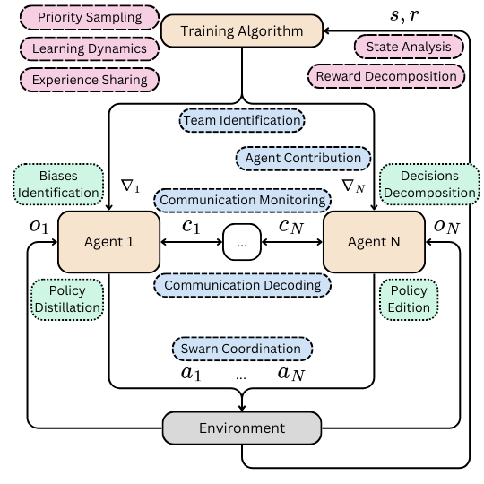 Perspectives for Direct Interpretability in Multi-Agent Deep Reinforcement Learning